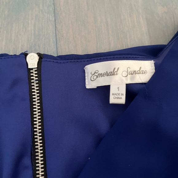 Emerald Sunday Blue Dress - Picture 2 of 2